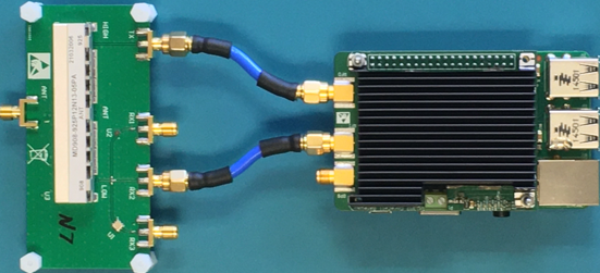 Complete reference design with ceramic duplexer
