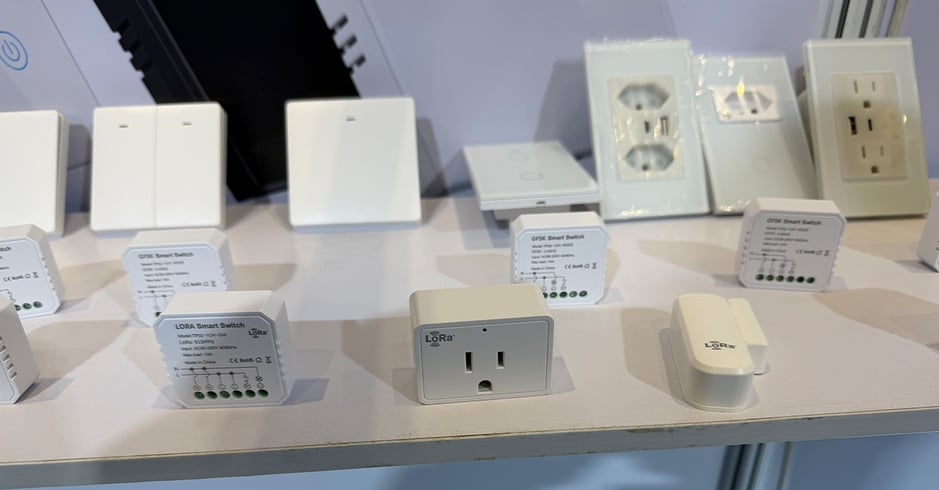 LoRa and GFSK smart switches, plugs and outlets on display at IOTE Shenzhen 2026