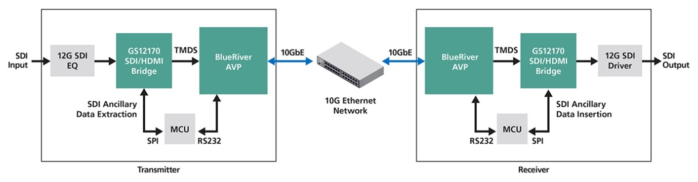 SDI and BlueRiver System Components